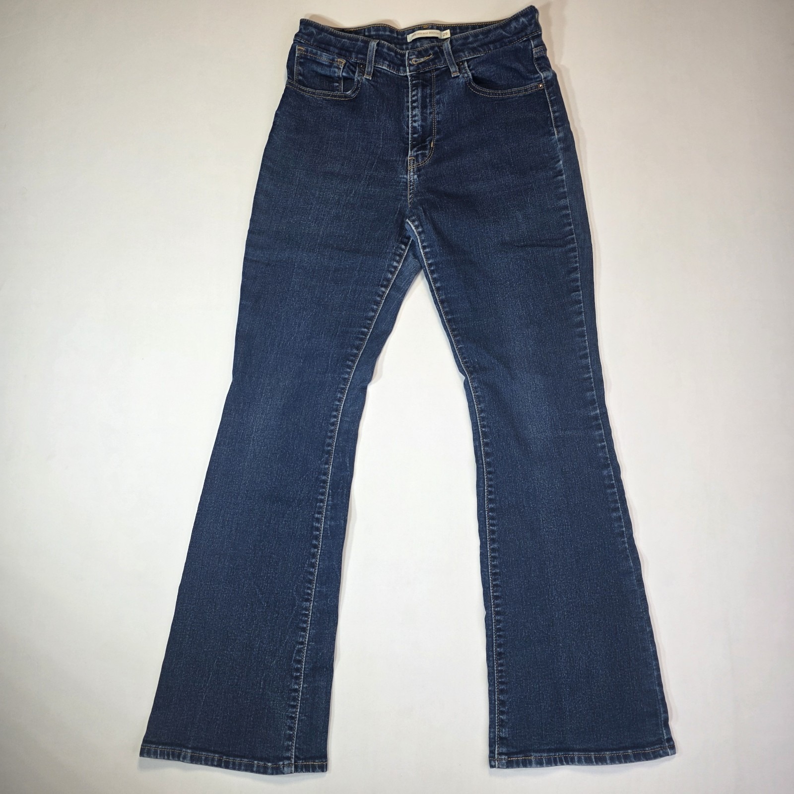 Levis 725 High Rise Bootcut Jeans Womens 28x30 Stretch Denim Blue Levis 725 High Rise Bootcut Jeans Womens 28x30 Stretch Denim Blue
